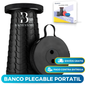 OFERTA 2X1 - Banco Plegable Portatil para Viajes